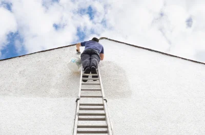 Peinture extérieure à Plougoumelen — façades et ravalement